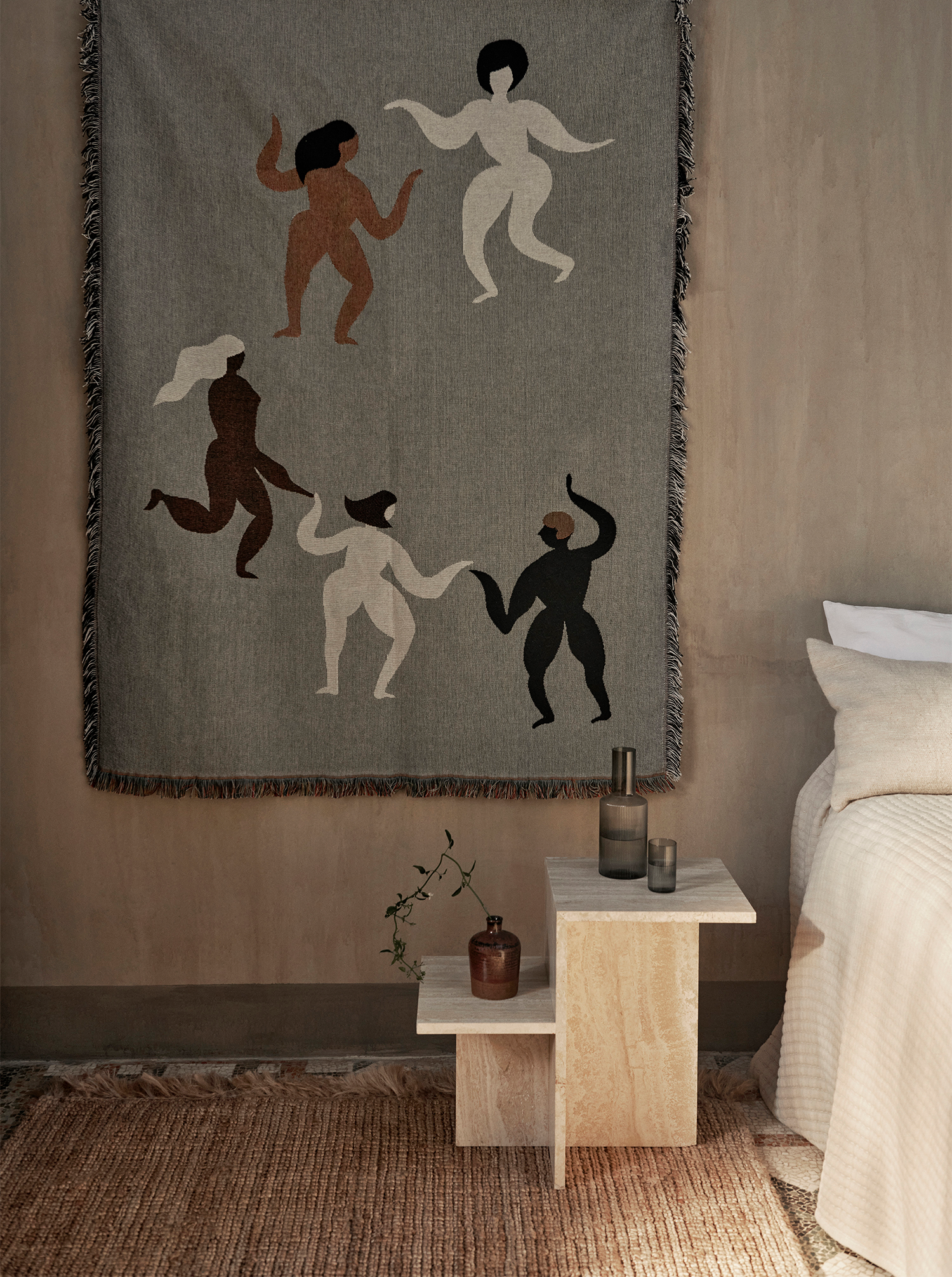 Distinct Side Table