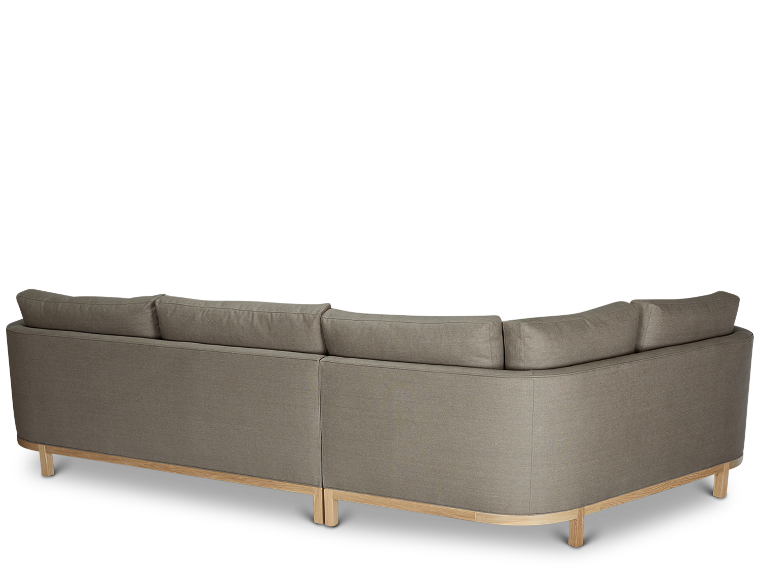 Curved Back Sectional