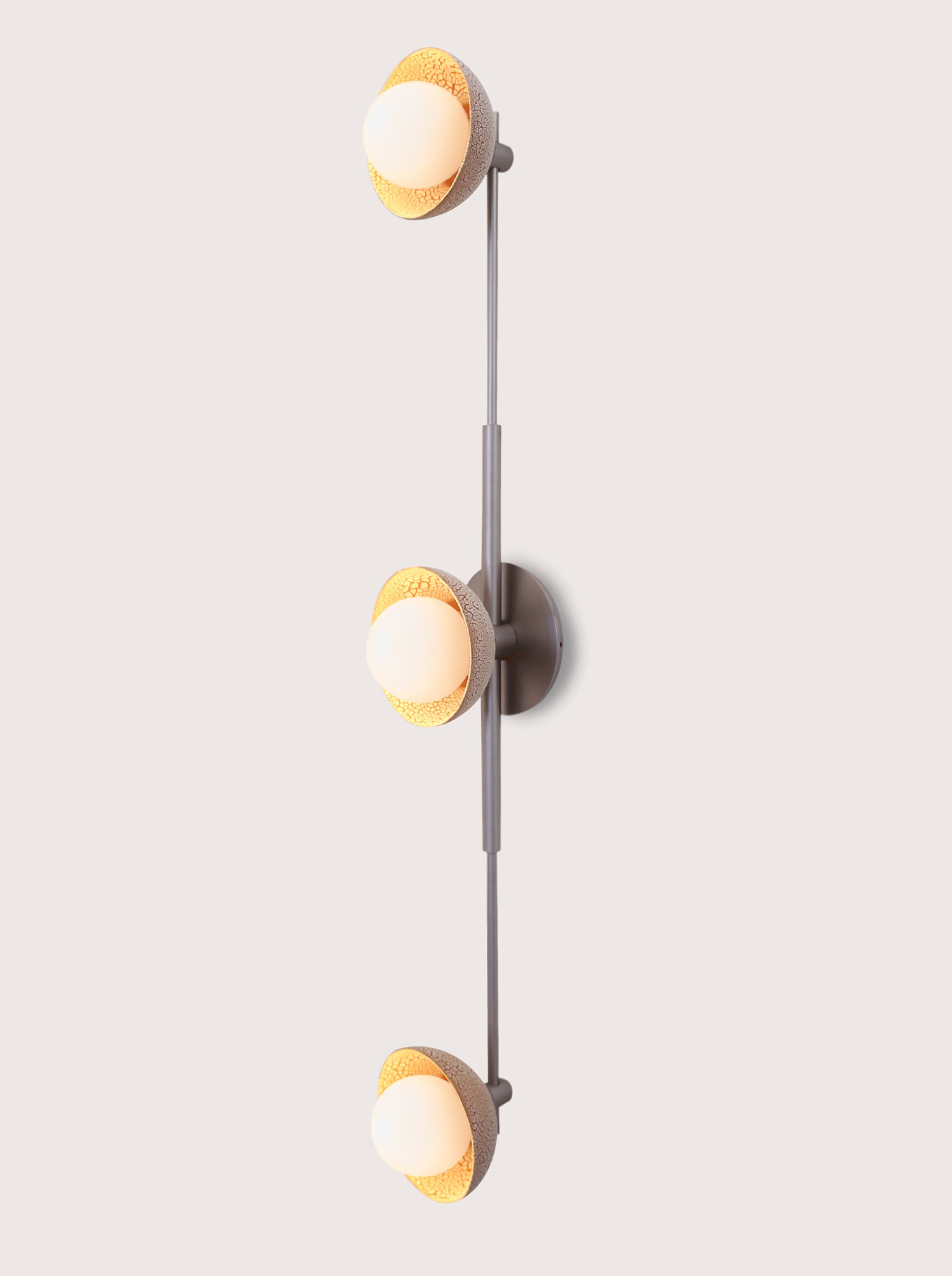 Dixon Triple Sconce 4.75″ Hemisphere