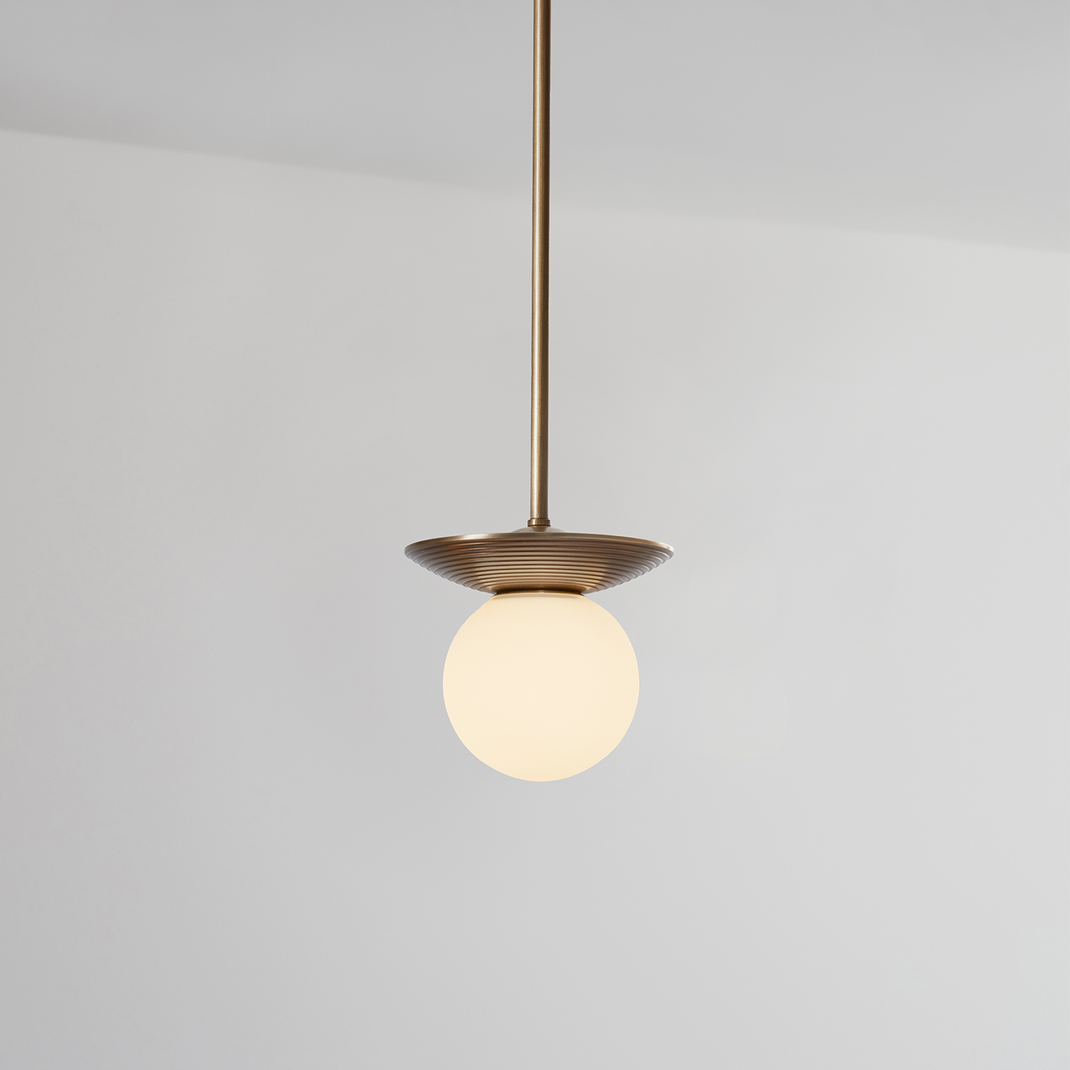 Orbit Pendant - Brass