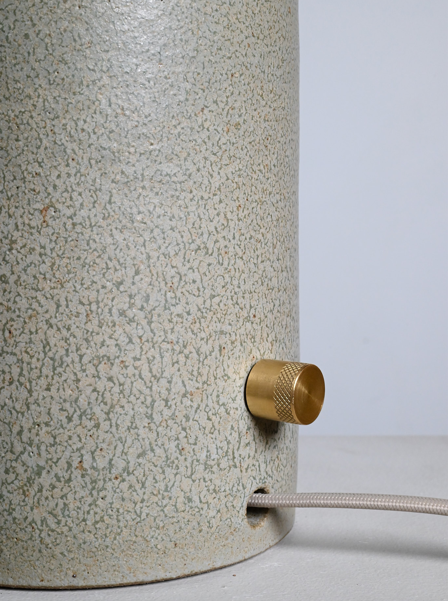 Tera Lamp - Glazed