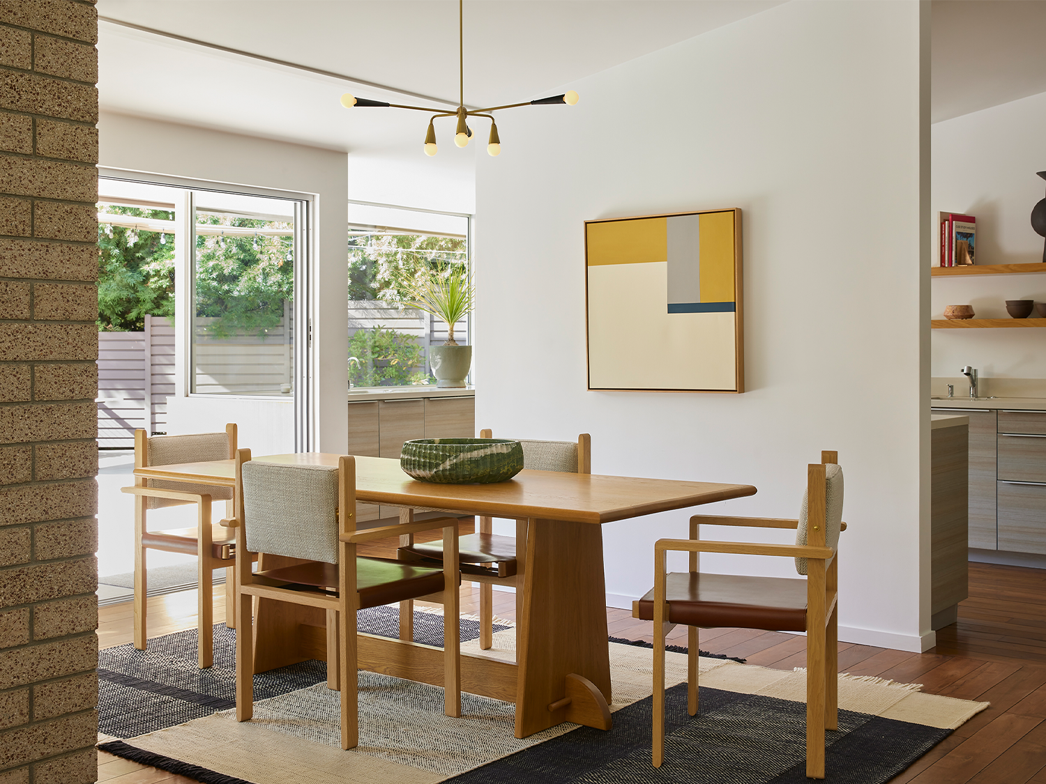 Ojai Dining Table - Wood Top