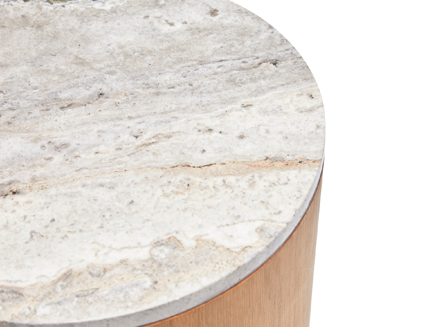 Prospect Side Table with Stone