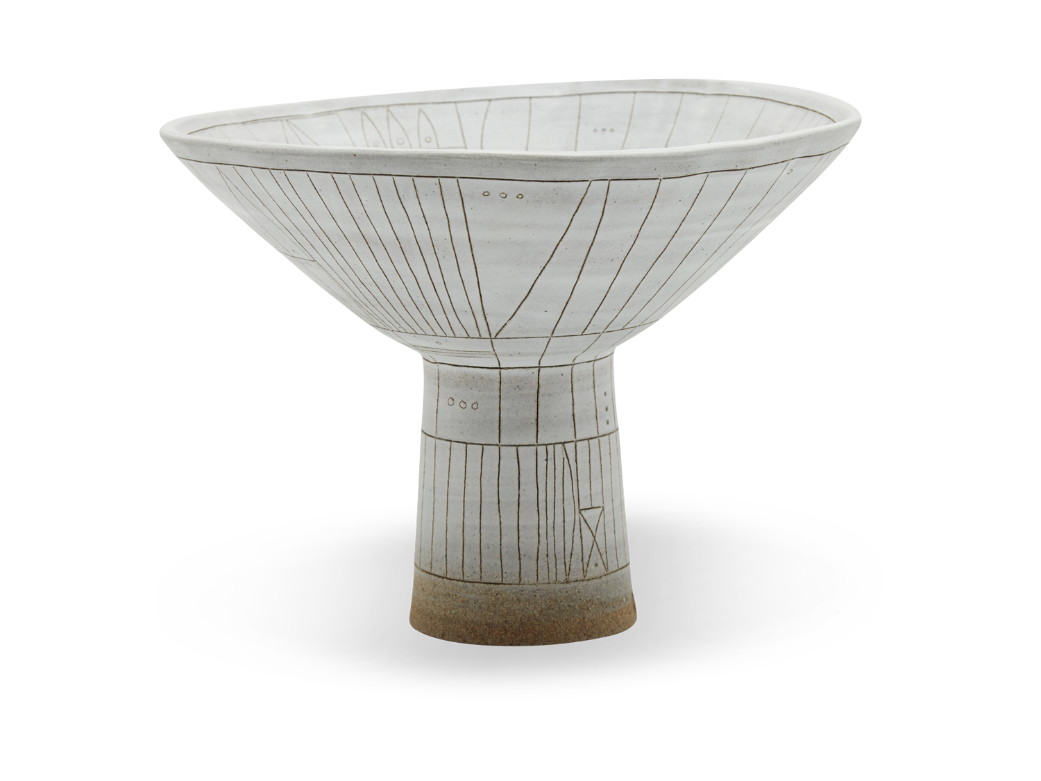 Scribe Pedestal Bowl