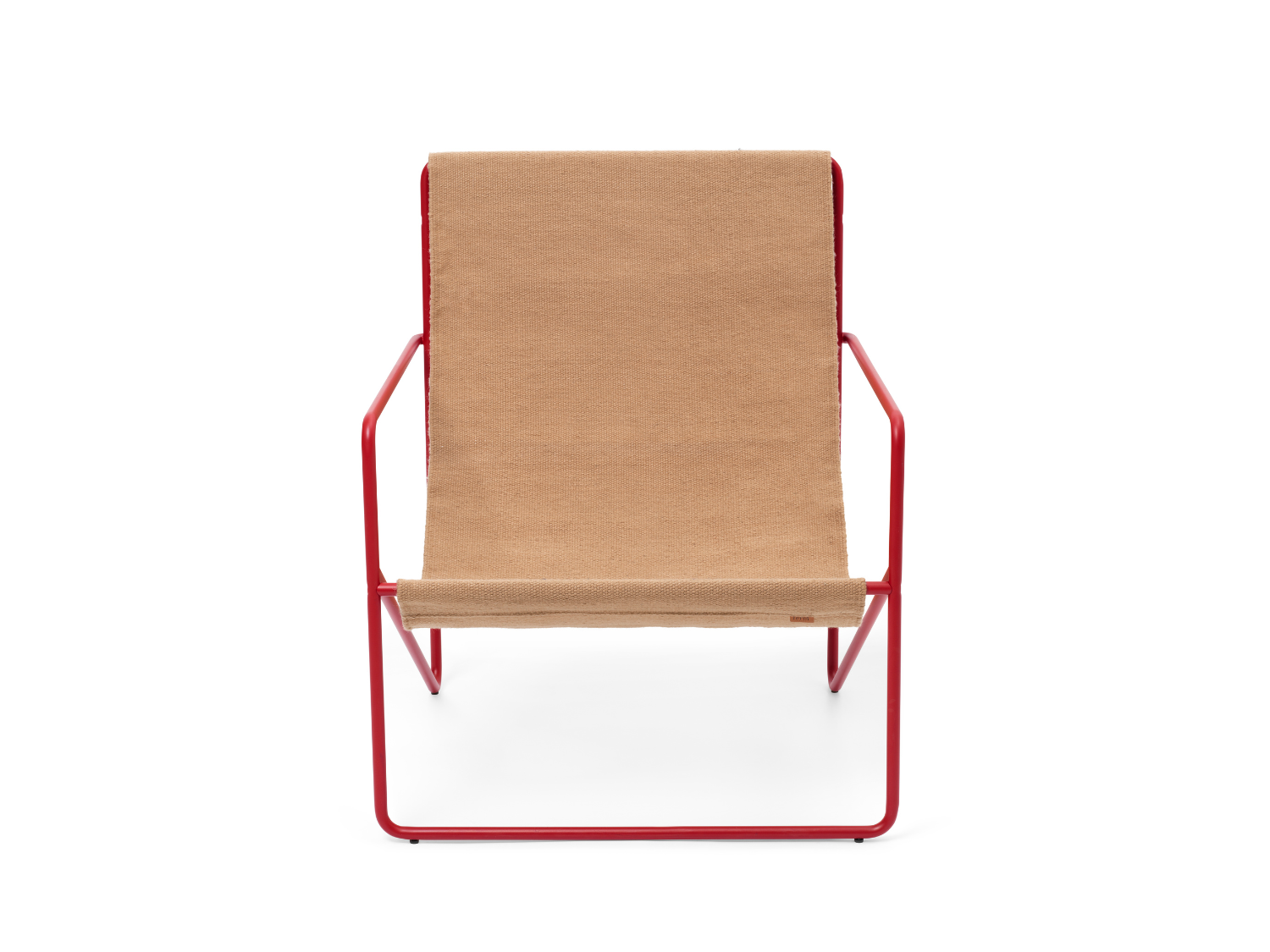 Desert Lounge Chair - Poppy Red / Sand