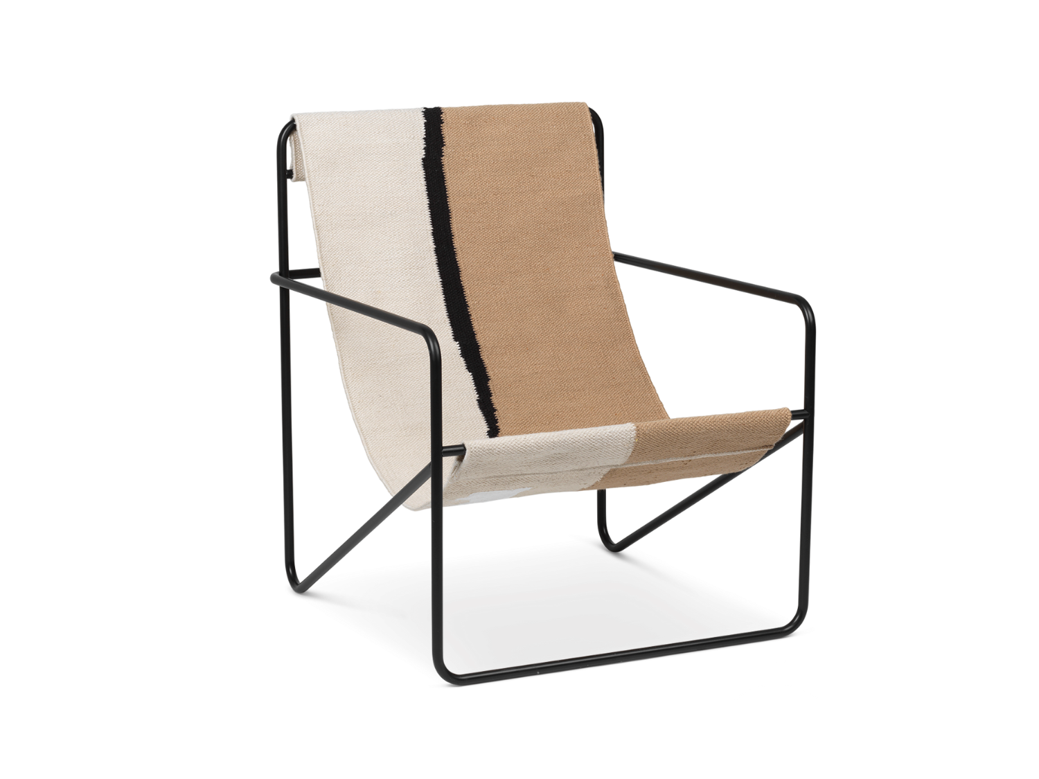 Desert Lounge Chair - Black Frame